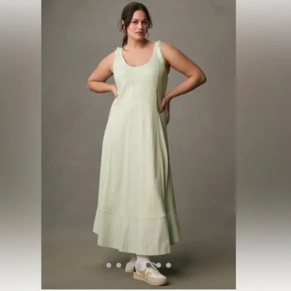 NWT Anthropologie Daily Practice Back Detail Maxi Dress